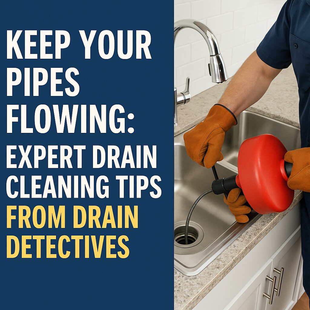 Keep Your Pipes Flowing Expert Drain Cleaning Tips From Drain Detectives