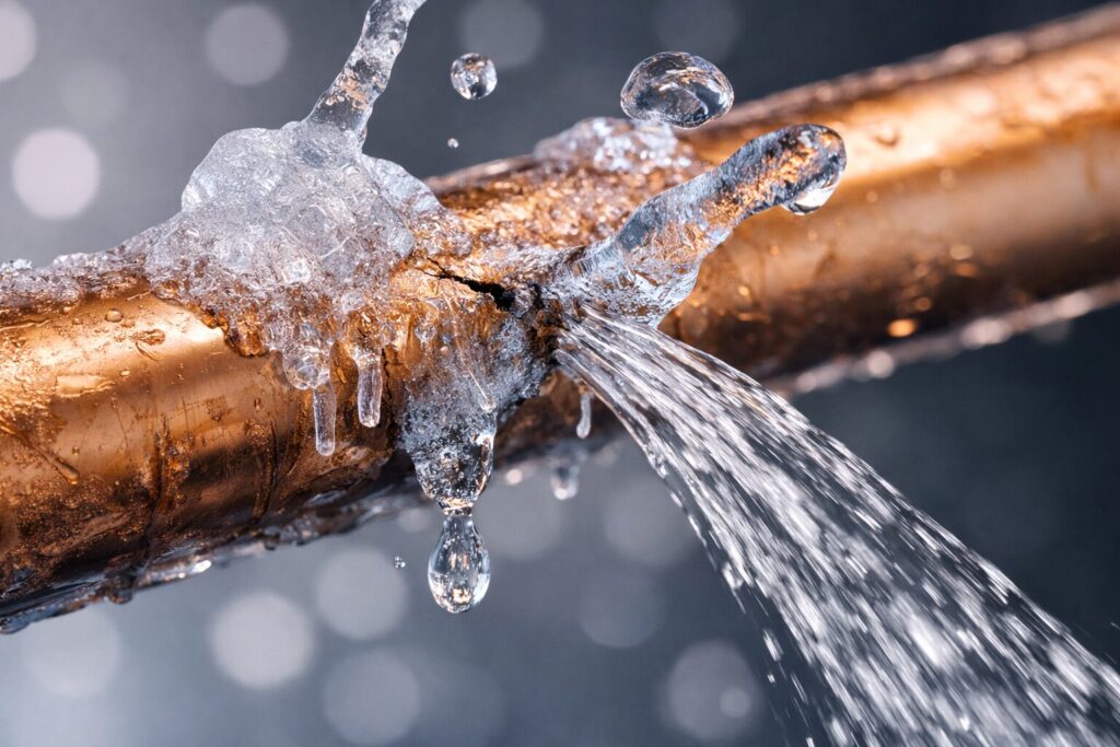 Frozen Pipes And Winter Drain Backups In Metro Detroit