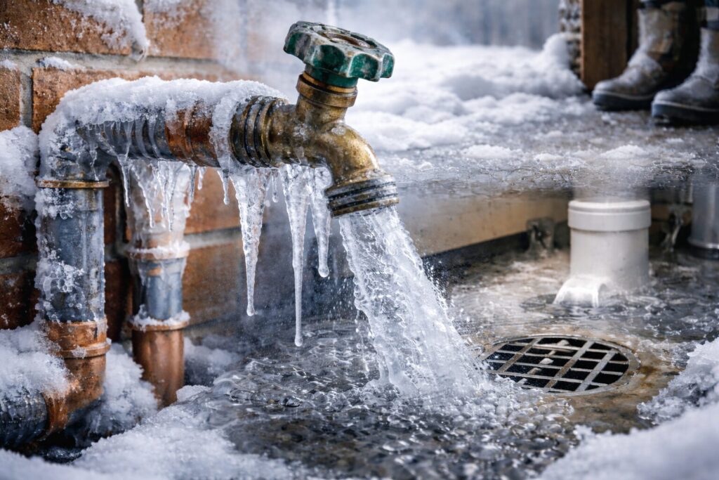 Frozen Pipes And Winter Drain Backups