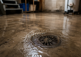 Why Does My Basement Floor Drain Back Up After Heavy Rain In Metro Detroit